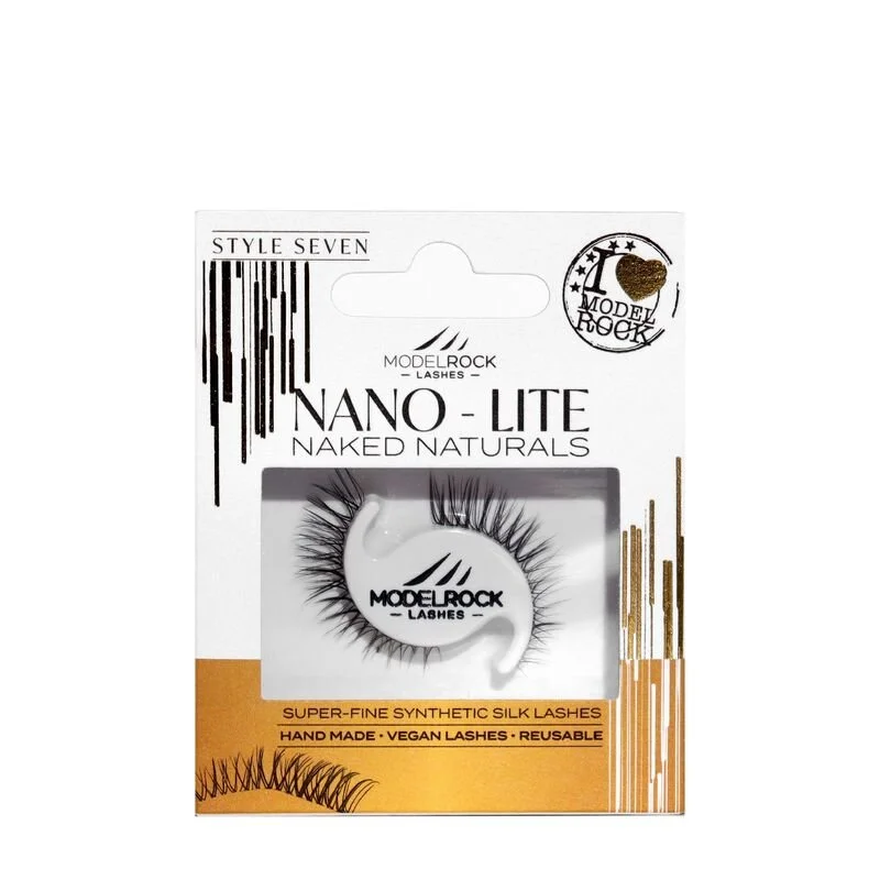 MODELROCK - Nano Lite Naked Natural Eyelashes — Holly Garvey